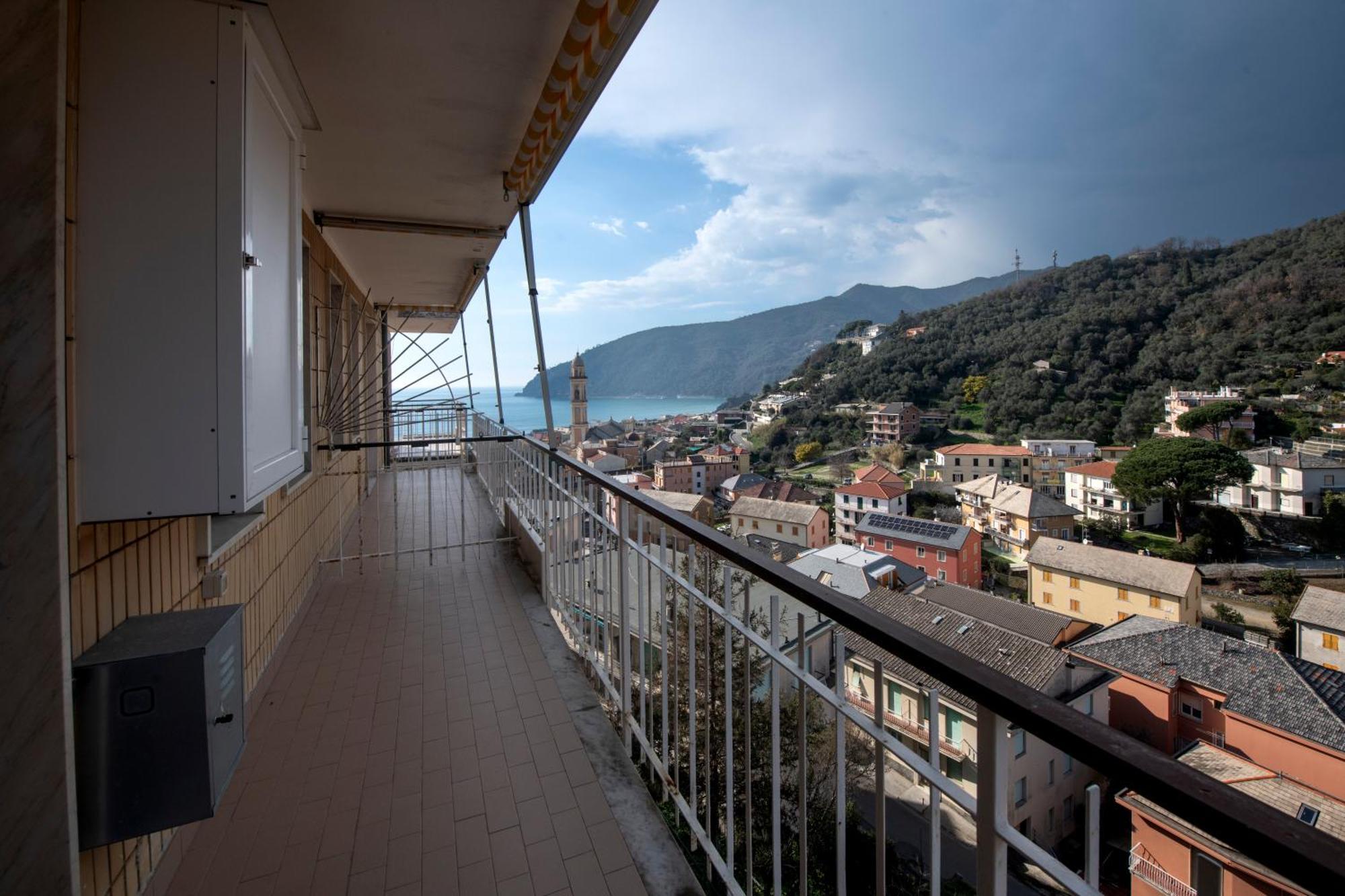 239 - Casa Del Sole Vista Mare Moneglia - 5Minuti A Piedi Dal Mare - Parcheggio Privato公寓 外观 照片