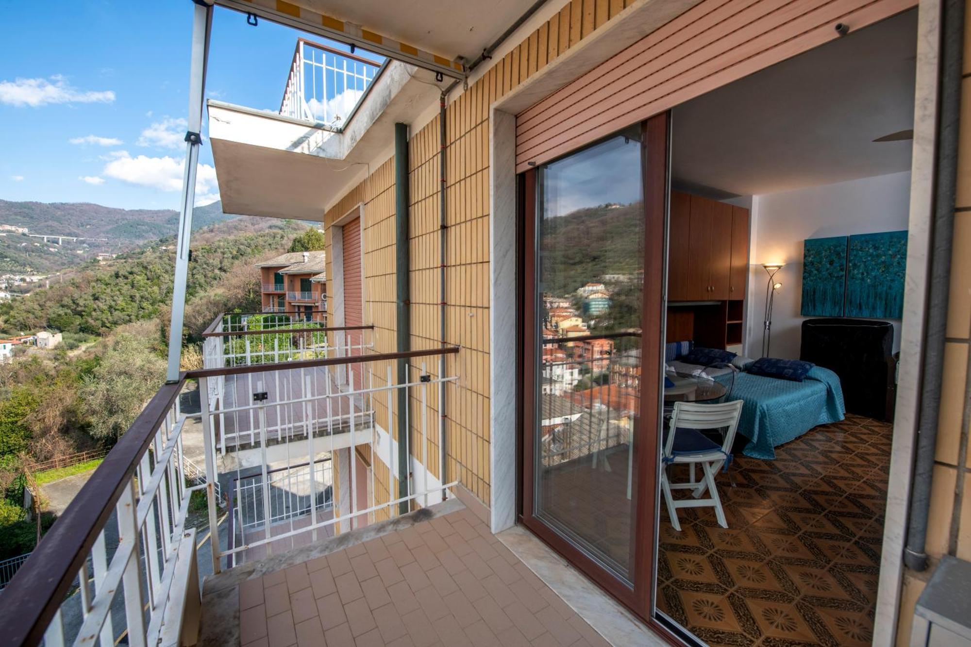 239 - Casa Del Sole Vista Mare Moneglia - 5Minuti A Piedi Dal Mare - Parcheggio Privato公寓 外观 照片